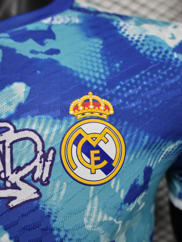 24-25 RMA Blue Special Edition Player Version Soccer Jersey
