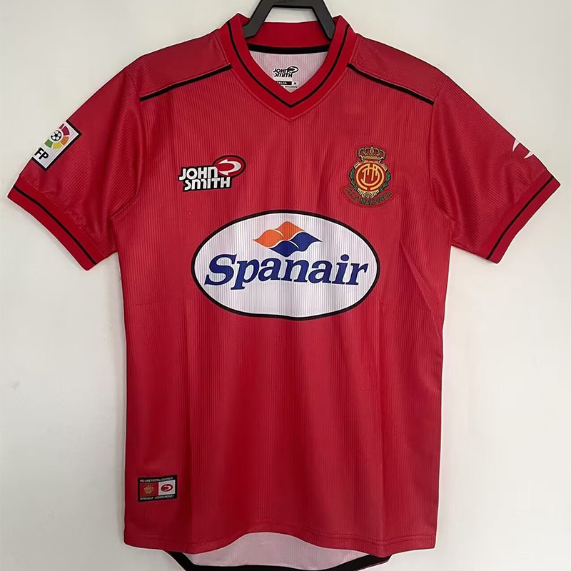 2000-2001 Mallorca Home Retro Soccer Jersey (带章)