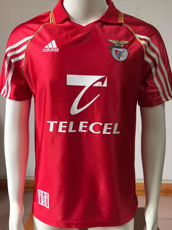 1998-1999 Benfica Home Retro Soccer Jersey