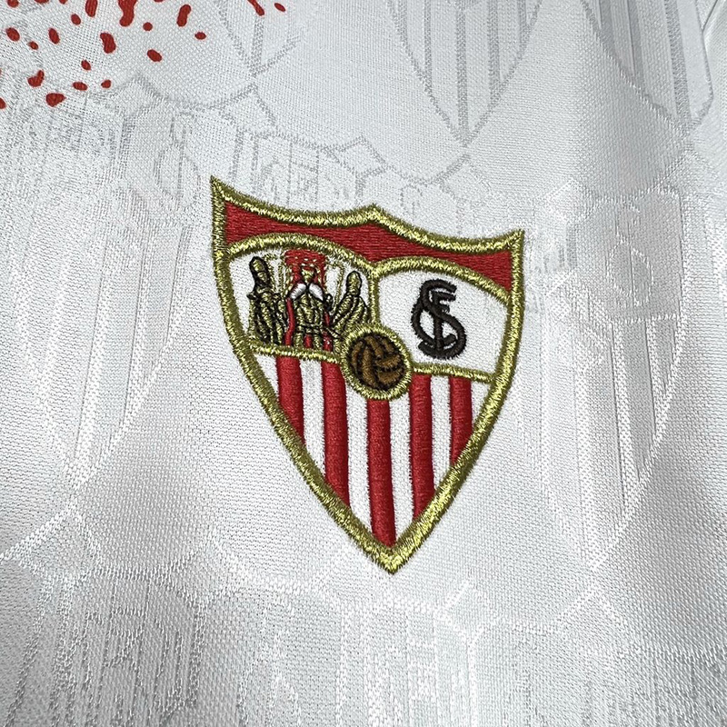1993-1994 Sevilla Home Retro Soccer Jersey