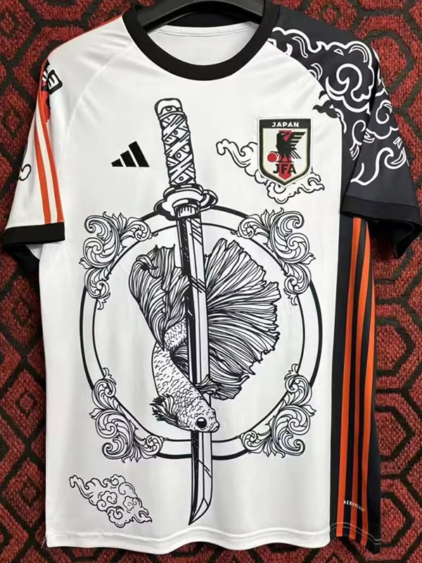 2024 Japan White Special Edition Fans Soccer Jersey #剑