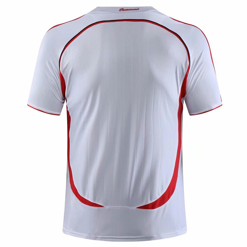 2006-2007 ACM Away White Retro Soccer Jersey(带决赛字)