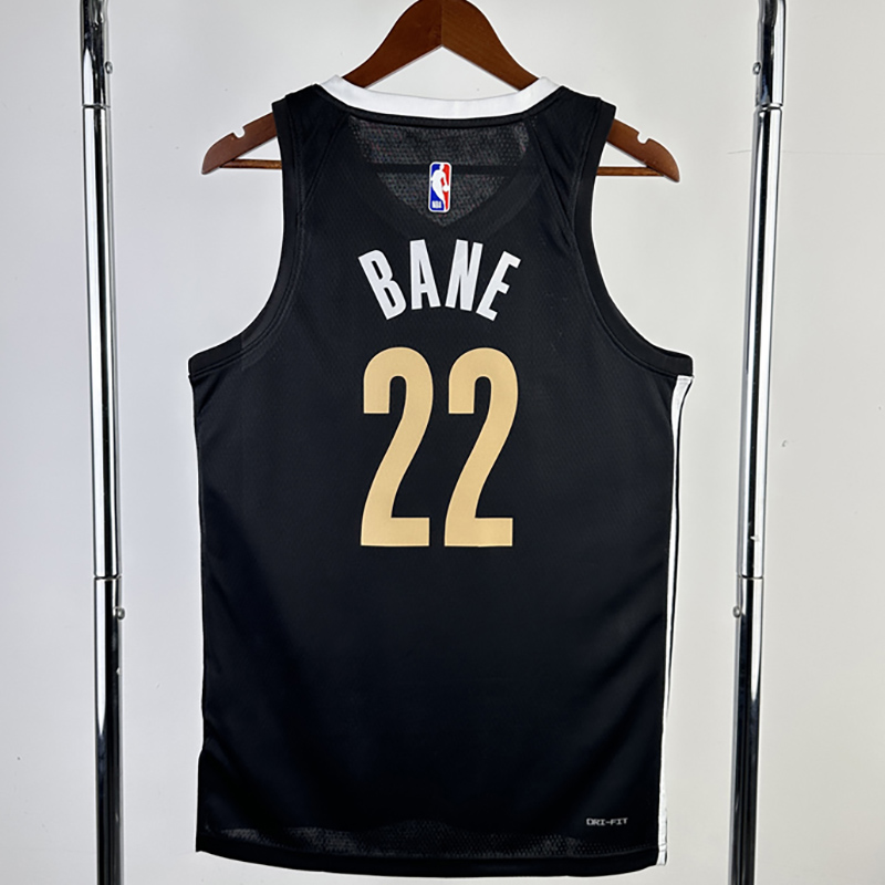23-24 Grizzlies BANE #22 Black City Edition Top...