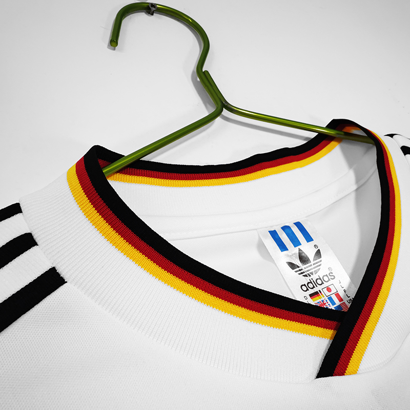 1986 Germany Home Retro Soccer Jersey