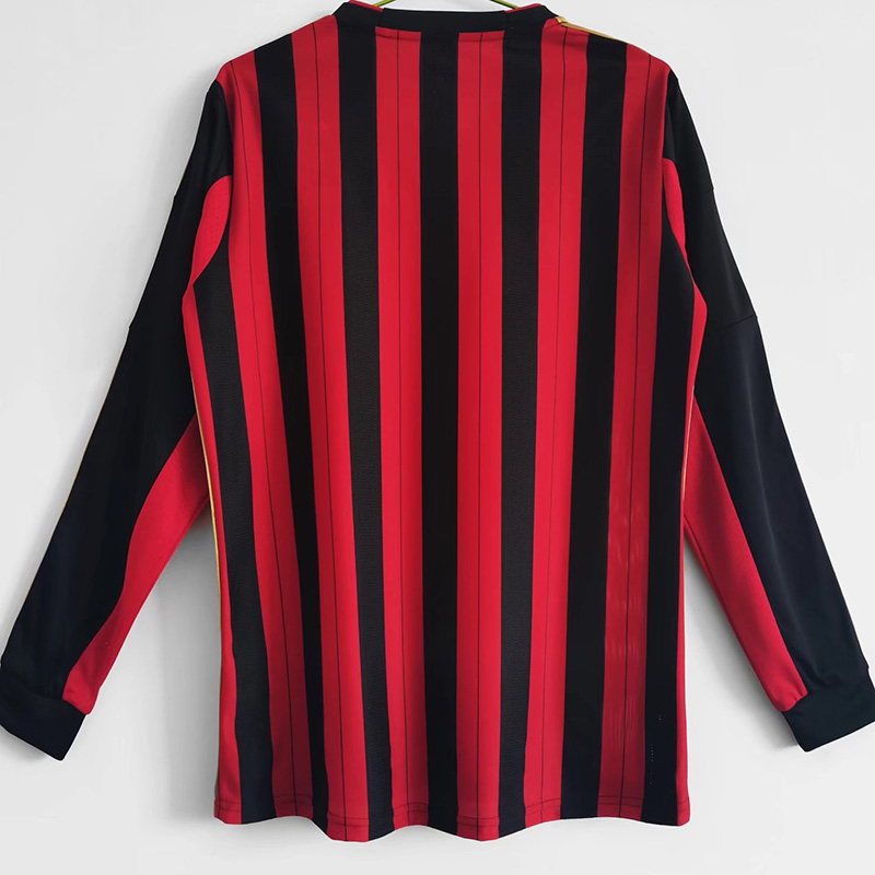2013-2014 ACM Home Long Sleeve Retro Soccer Jer...