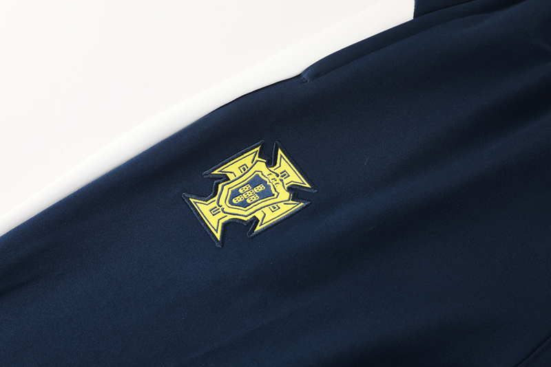 24-25 Portugal Royal blue Jacket Tracksuit #01