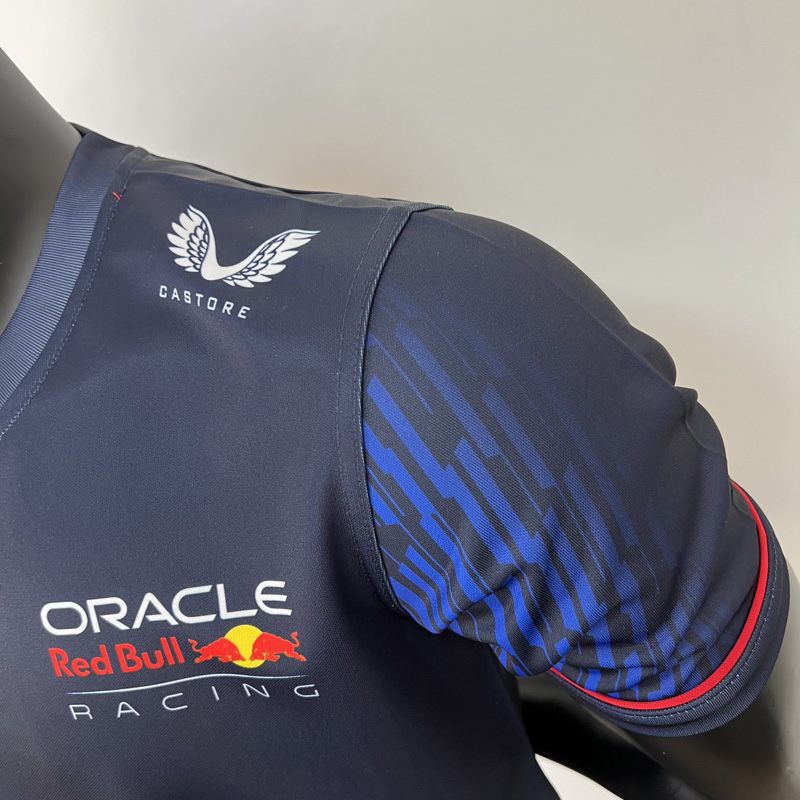 2023 F1 Red Bull #11 Royal Blue Racing Suit (圆领...