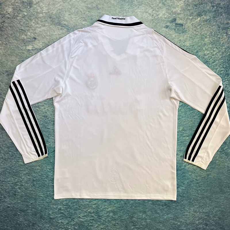 2008-2009 RMA Home Long Sleeve Retro Soccer Jersey (长袖)