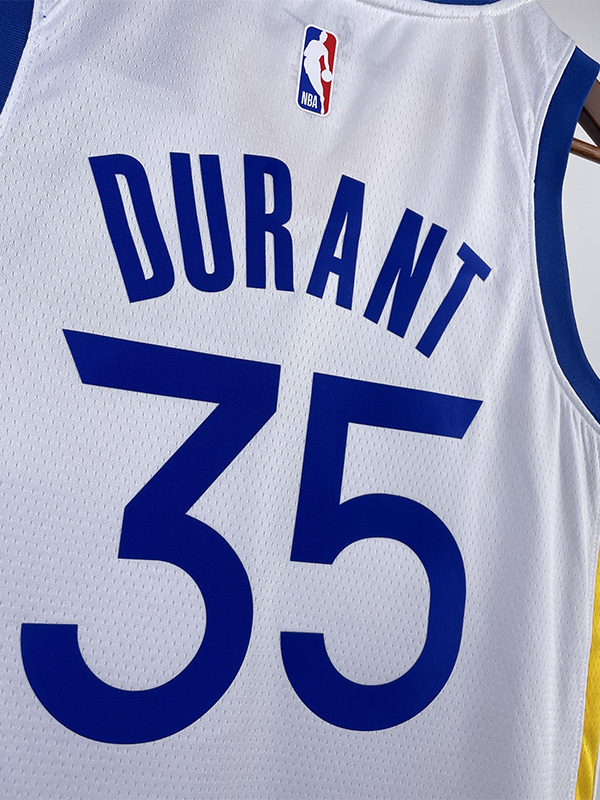 22-23 WARRIORS DURANT #35 White Top Quality Hot...
