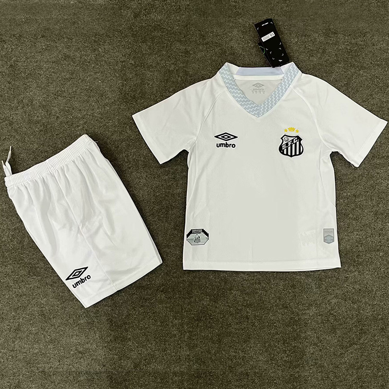 25-26 Santos FC Home Kids Soccer Jersey