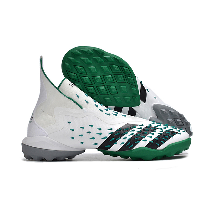 PREDATOR FREAK .1 TF High Soccer Shoes-White/Green-2273954