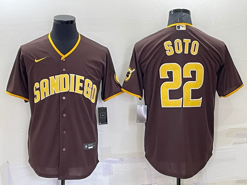 2022 Men's San Diego Padres SOTO 22 MLB Jersey
