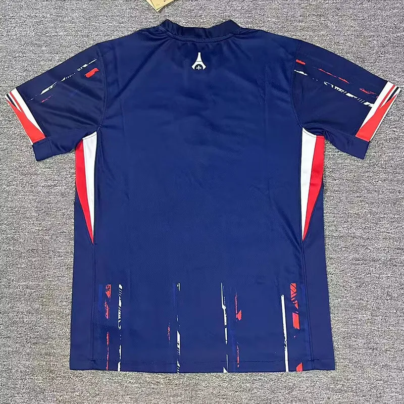 24-25 PSG Blue Red Special Edition Fans Soccer Jersey