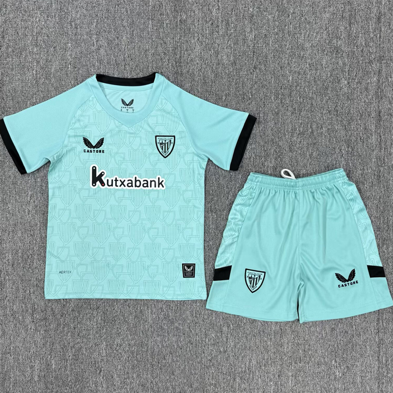 25-26 Bilbao Third Kids Soccer Jersey