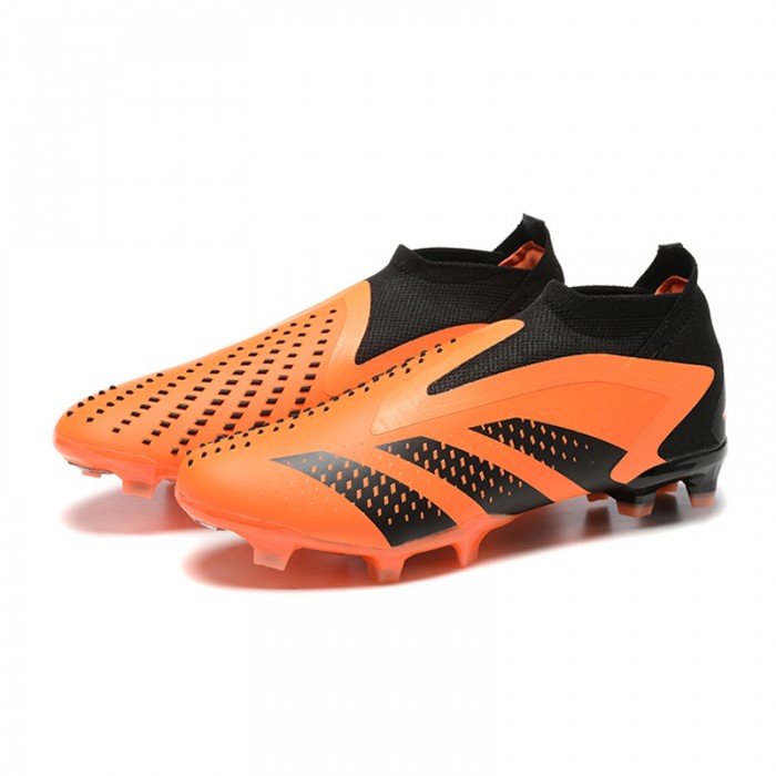 PREDATOR EDGE.1 LOW FG Soccer Shoes-Orange/Black-642765