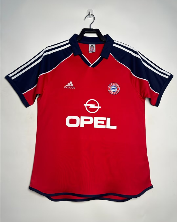 2000-2001  Bayern Home Retro  Soccer Jersey