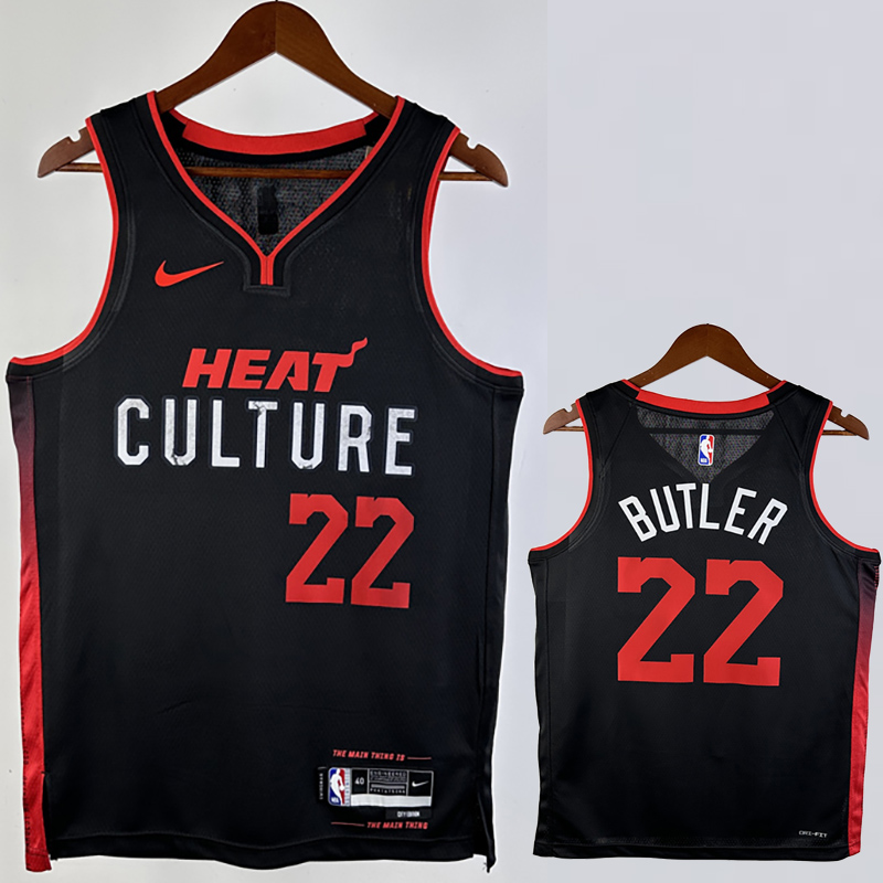 23-24 HEAT BUTLER #22 Black City Edition Top Qu...