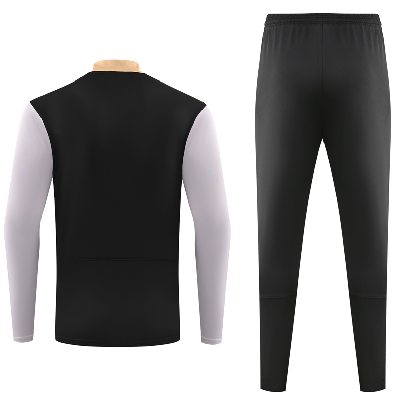 24-25 Sporting Lisbon Black Half Pull Tracksuit (半拉链)