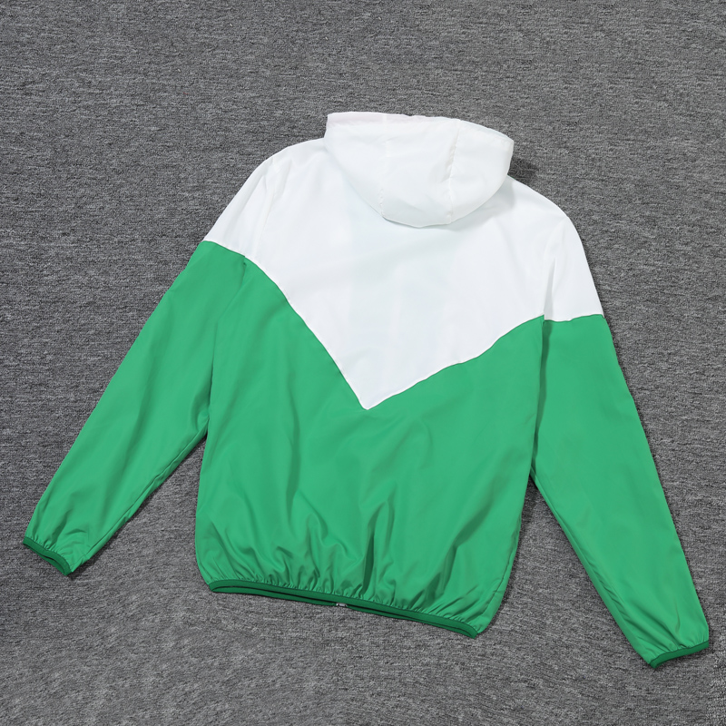 24-25 Mexico White-Green Windbreaker