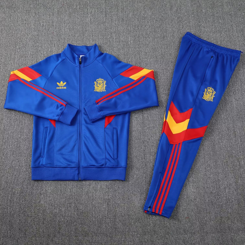 24-25 Spain Fancy blue Jacket Tracksuit