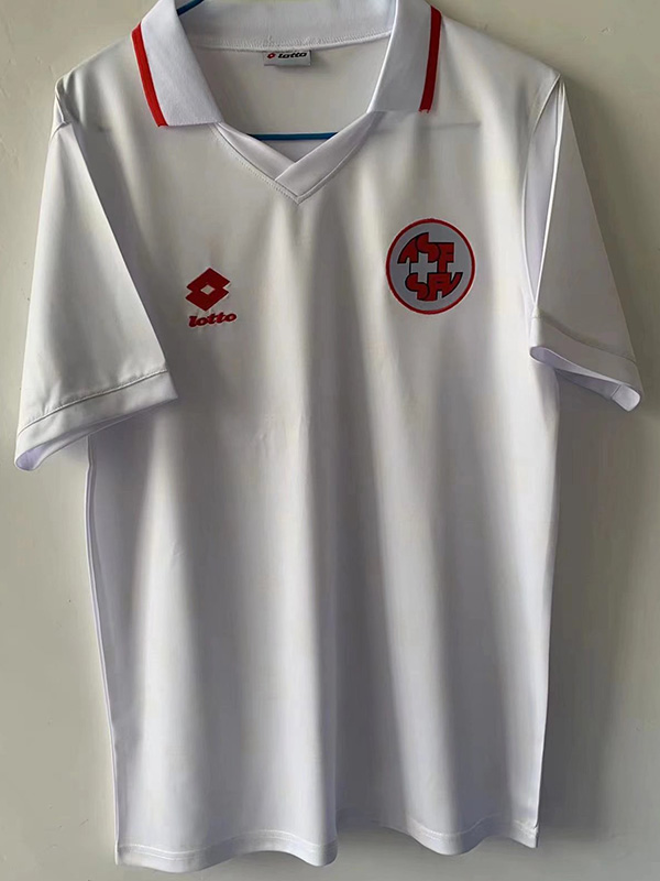 1994 Switzerland Away Retro Soccer Jersey