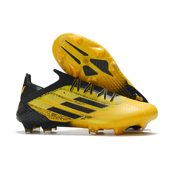 X Speedflow+ FG Soccer Shoes-Yellow/Black-9185226