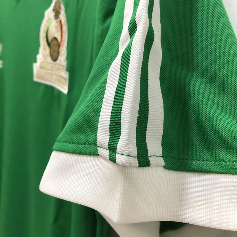 1986 Mexico Home Retro Soccer Jersey