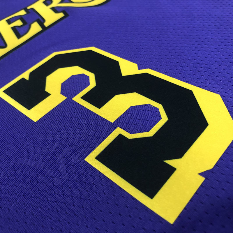 22-23 LAKERS DAVIS #3 Purple Top Quality Hot Pr...