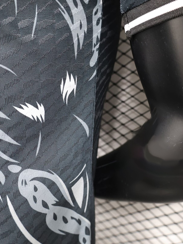 24-25 RMA Black Special Edition Player Version Soccer Jersey #豹