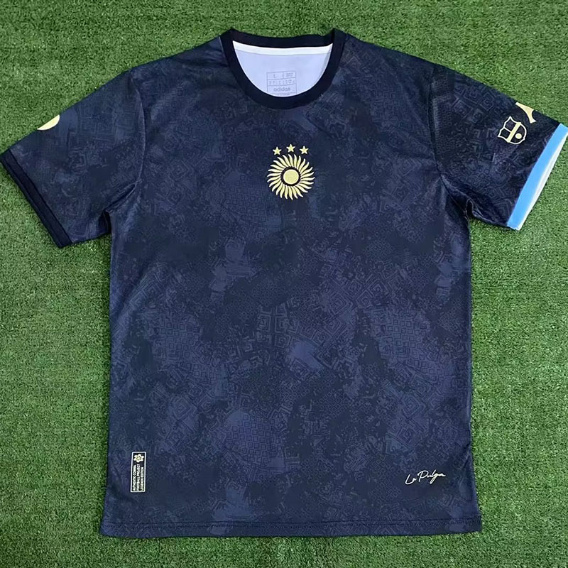 2023 Argentina Black Special Edition Fans Socce...