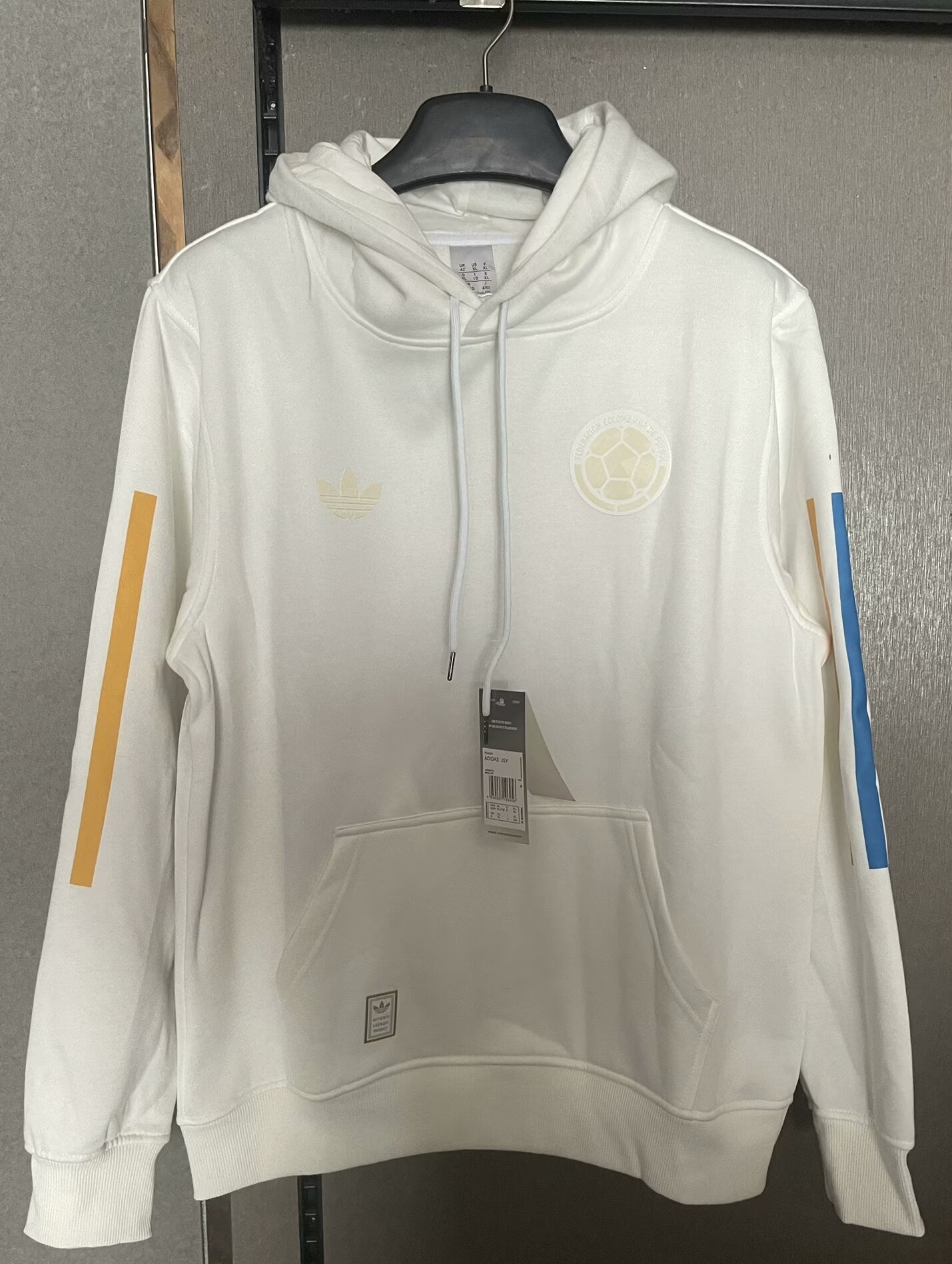 2024 Colombia White Fleece Hoodie