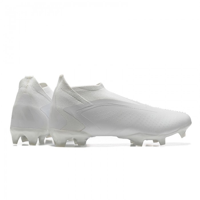 PREDATOR ACCURACY+ FG BOOTS Soccer Shoes-All White-2473401