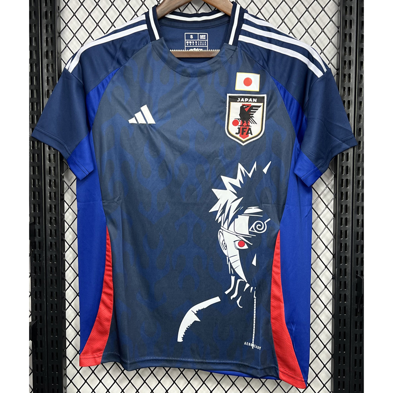 2024 Japan Royal blue Special Edition Fans Soccer Jersey 鸣人动漫
