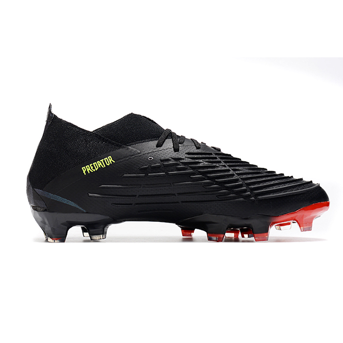 Predator Edge Geometric.1 FG High Soccer Shoes-Black/Green-9472962