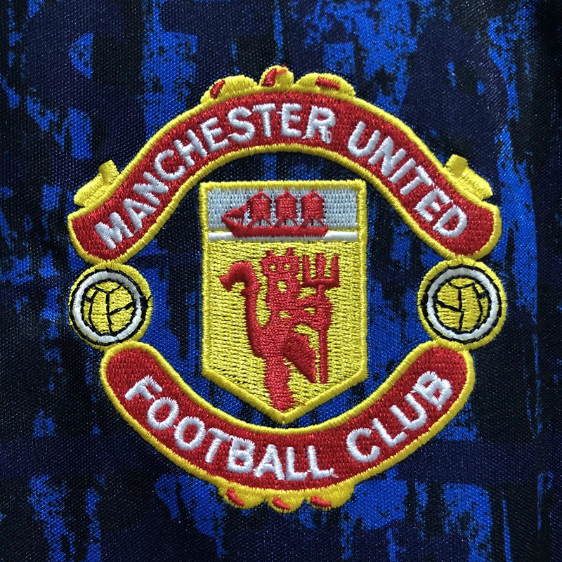 1992-1993 Man Utd Away Retro Soccer Jersey