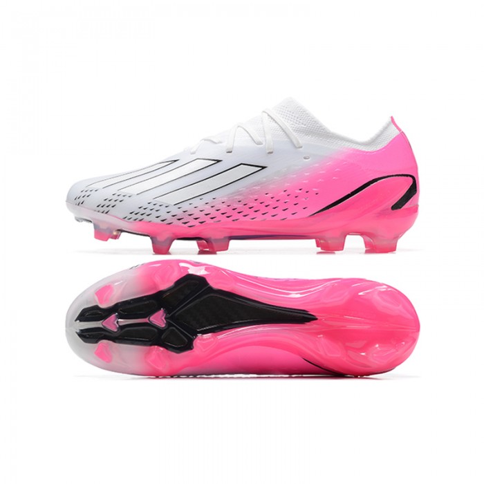 X Speedportal .1 2022 World Cup Boots FG Soccer Shoes-White/Pink-4048178