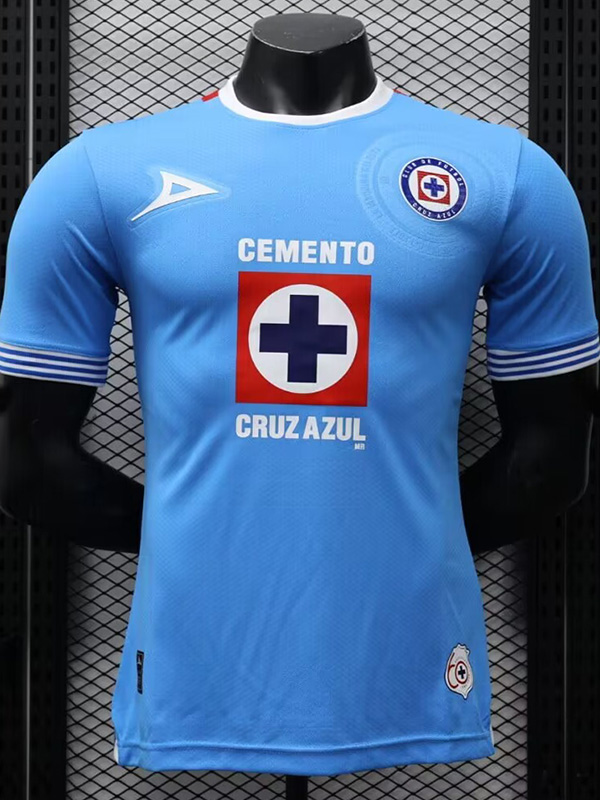 24-25 Cruz Azul Home Player Version Soccer Jersey