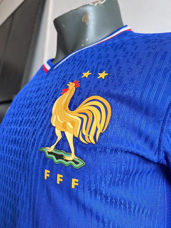 2024 France Home Player Version Soccer Jersey