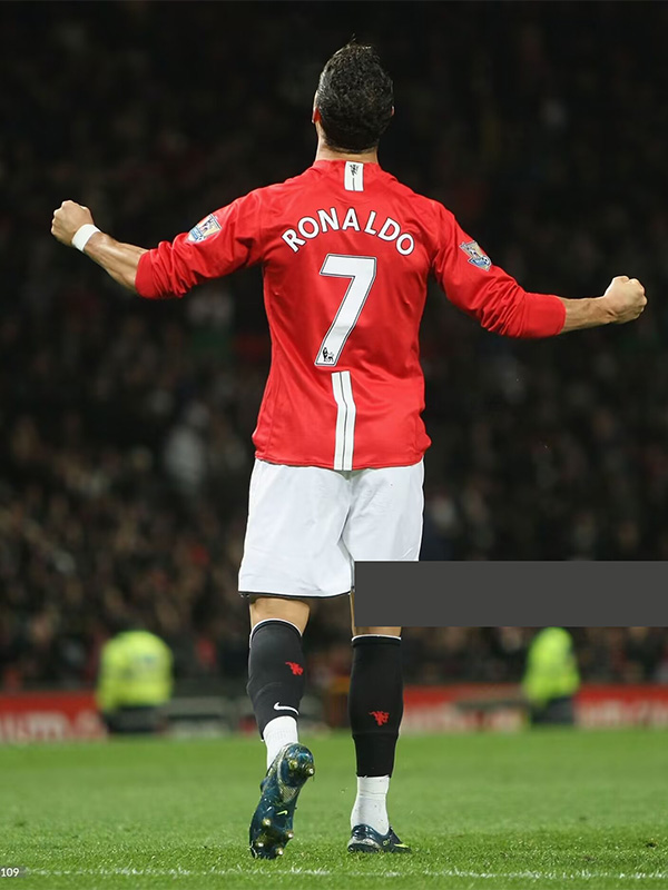 2007-2008 Man Utd Home Player Version 球员 Retro Soccer Jersey