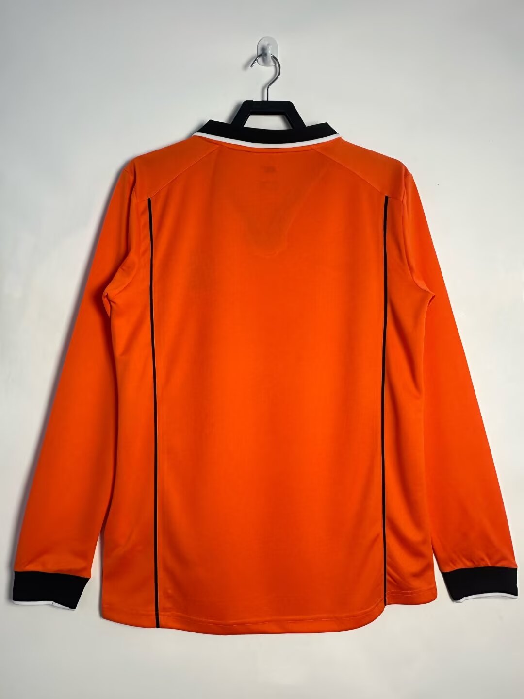 1998 Netherlands Home Long Sleeve Retro Soccer Jersey (长袖)