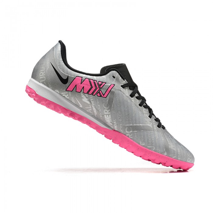 Air Zoom Mercurial Vapor- XV Academy TF Soccer Shoes-Gray/Pink-8579779