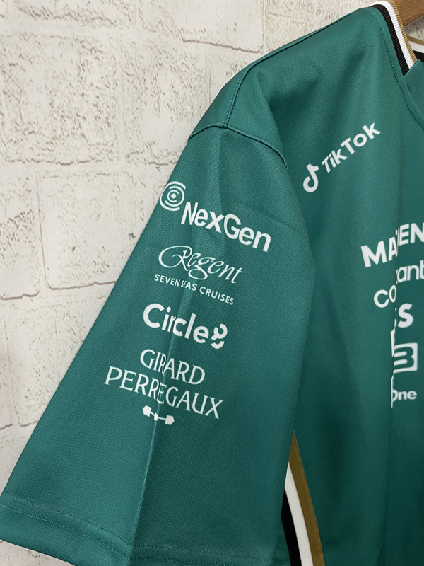 2024 F1 Aston Martin T-Shirts Racing Suit (圆领)
