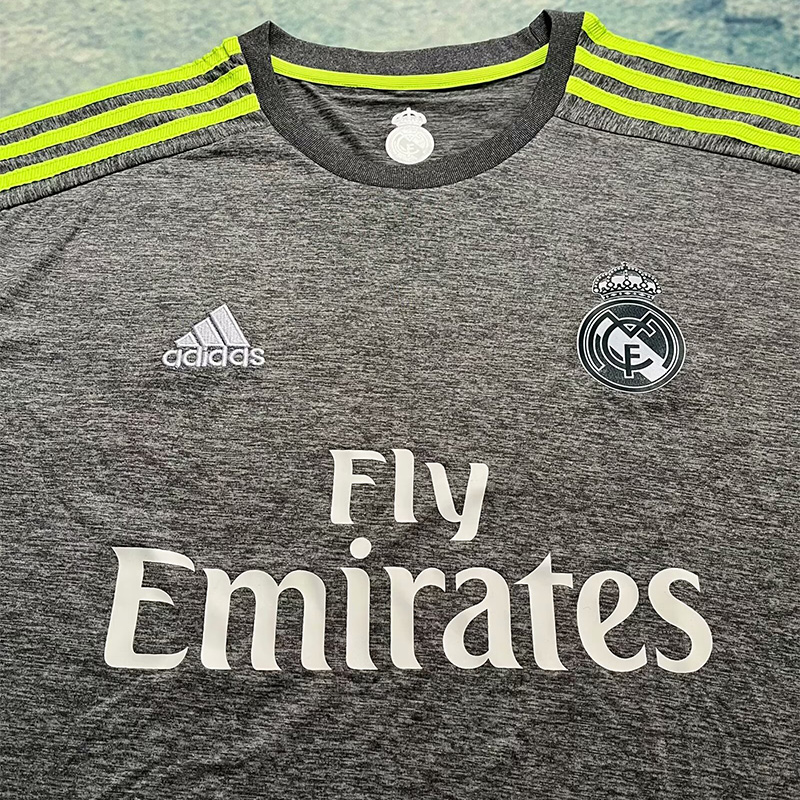 2015-2016 RMA Away Long Sleeve Retro Soccer Jersey (长袖)