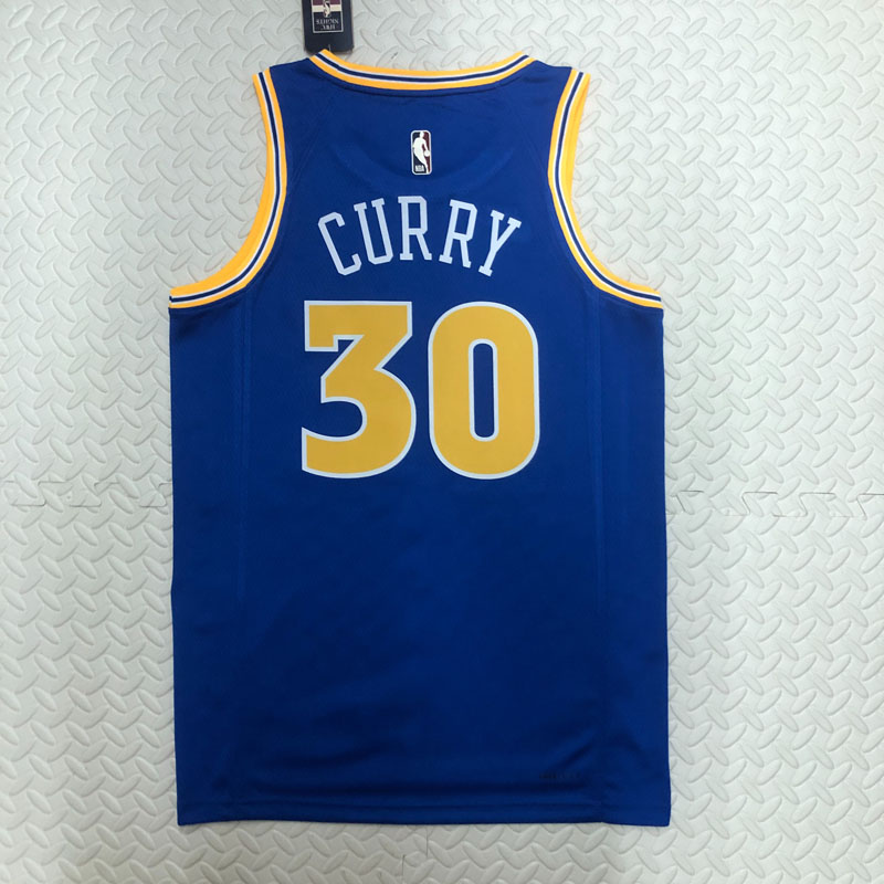 22-23 WARRIORS CURRY #30 Blue Top Quality Hot P...