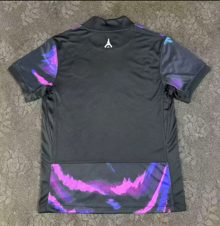 25-26 PSG Special Edition Black Purple Training shirts
