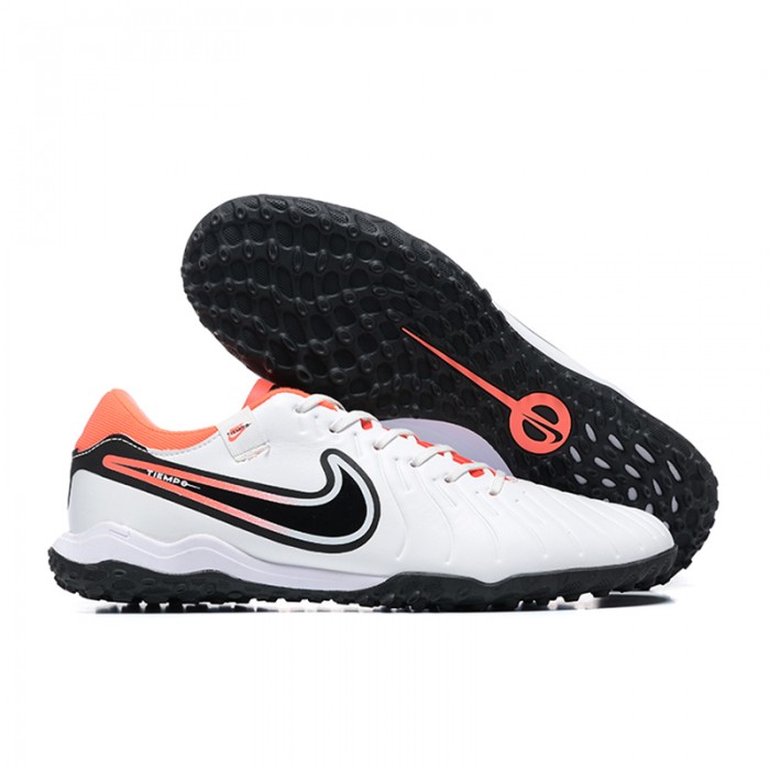 Tiempo Legend 10 Soccer Cleats -Descrip Soccer Shoes-White/Black-3973271