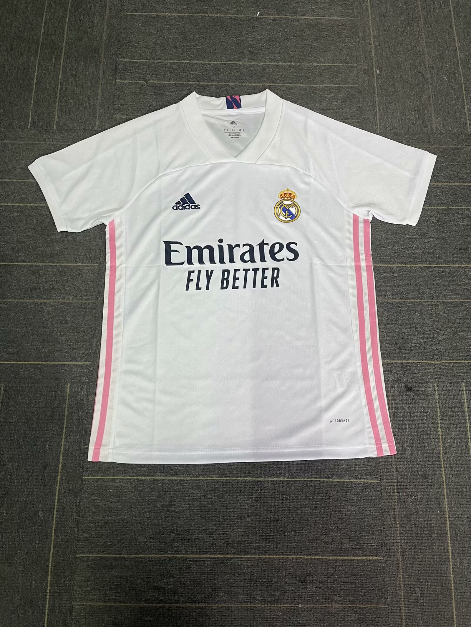 2021  RMA Home Retro  Fans 1:1 Quality Soccer Jersey