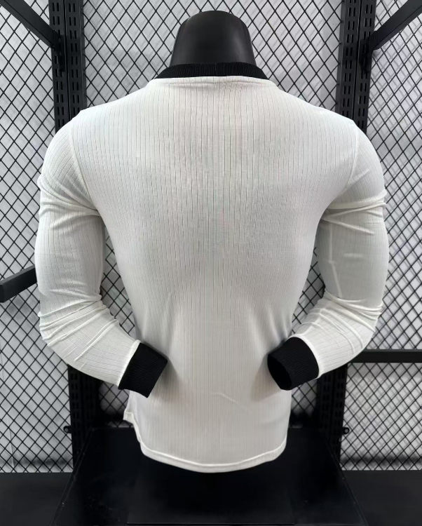 24-25 Germany White 125th Anniversary Player Long sleeve Version Soccer Jersey