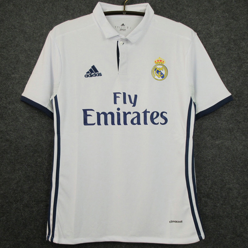 2016-2017 RMA Home Retro Soccer Jersey
