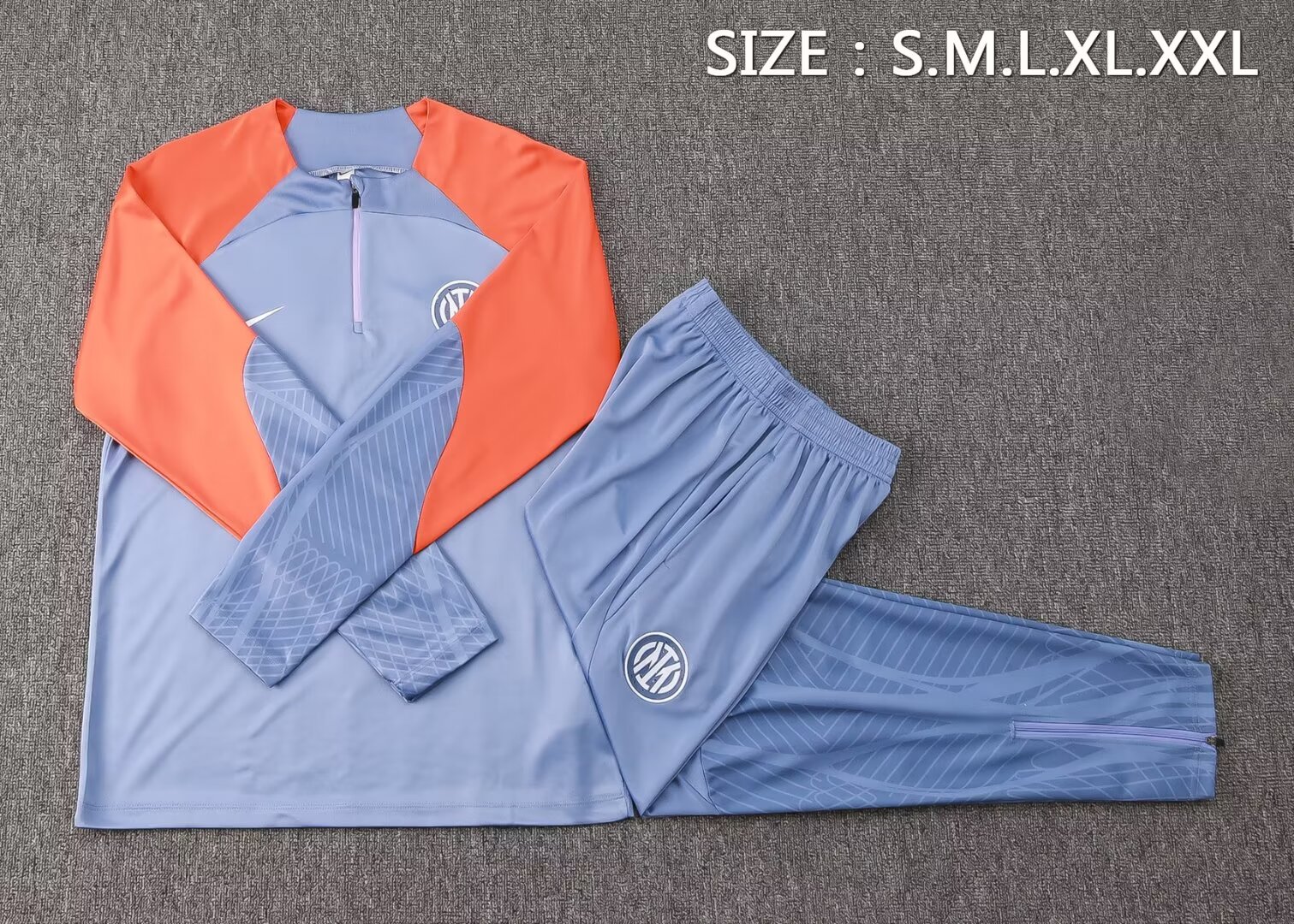 24/25 Inter Milan Training  Grey 1:1 Quality Training Jersey